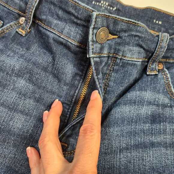 New Directions BUNDLE of 2 Pairs of Shorts Denim Roll Cuff Size 14 - Picture 14 of 14